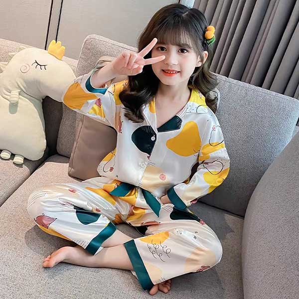 Mẫu pijama tay dài cho bé