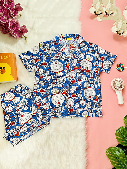 Pijama trẻ em thời trang Doremon