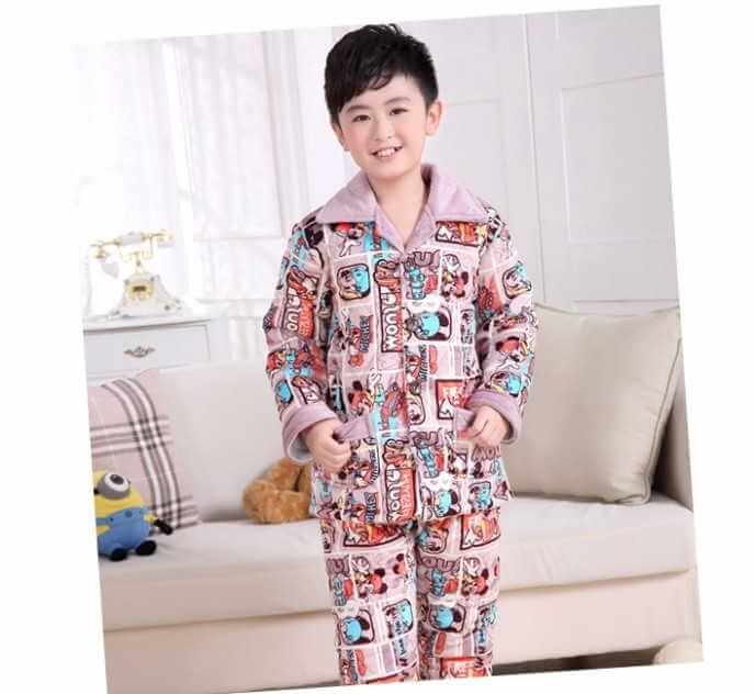 Mẫu pijama bé trai dễ thương