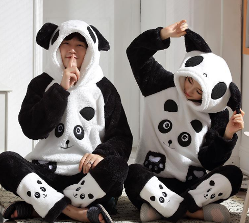 Đồ ngủ couple Pijama gấu trúc đáng yêu